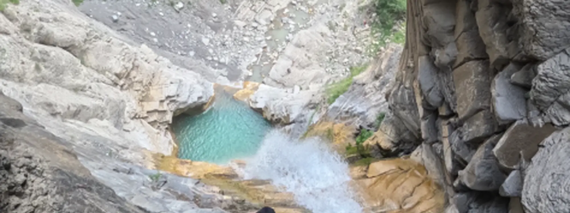 Barranco de Lapazosa de nivel intermedio en el Valle de Bujaruelo