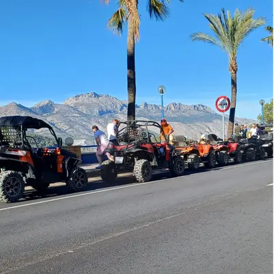 Ruta en buggy de Benidorm a Finestrat entre calas y montaña