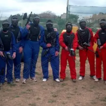 Paintball en plena naturaleza en Teruel
