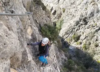 Vía ferrata Les Raboses / Les Rabosses nivel iniciación (K1)