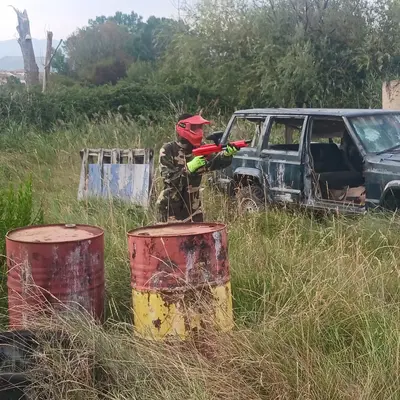 Paintball infantil en Fuenmayor, La Rioja