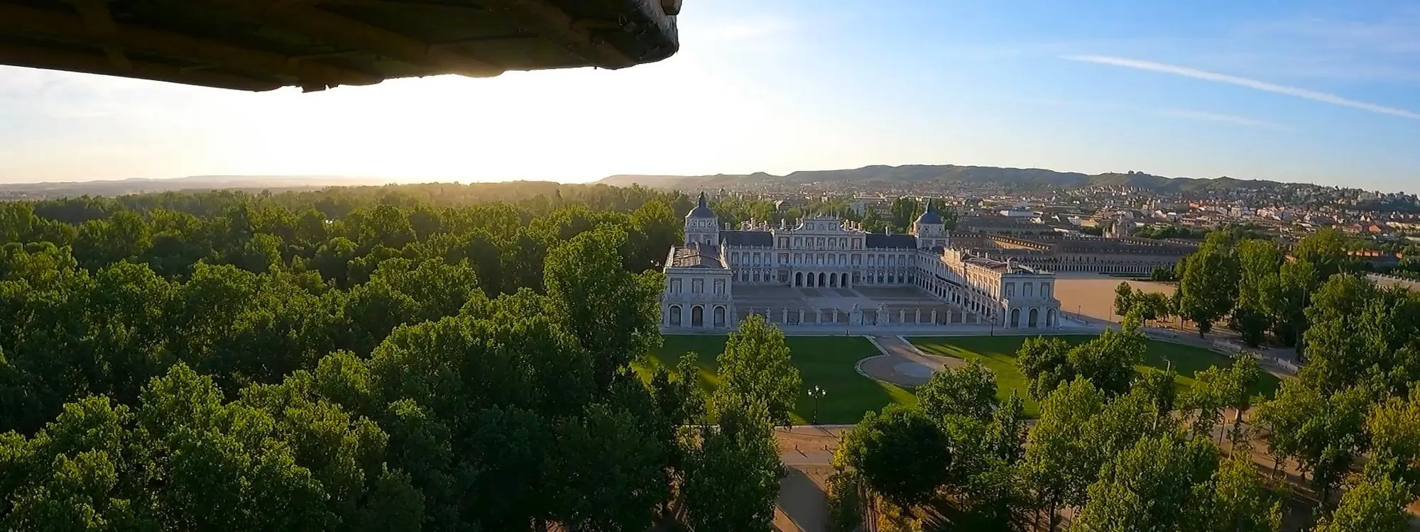 Viaje en globo en Aranjuez