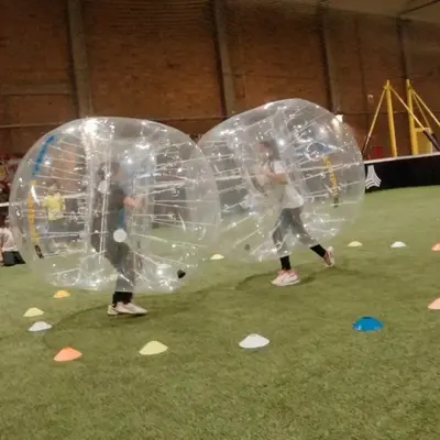 Gymkhana con Bubble y Nerf infantil en Barcelona