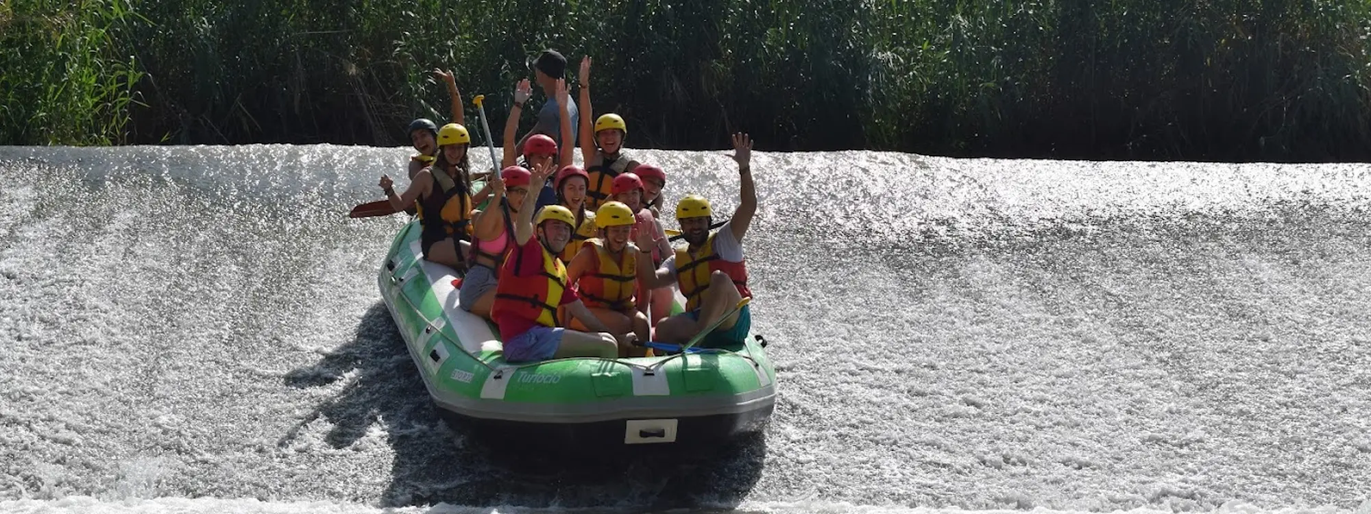 Rafting en Blanca con paella junto al río Segura