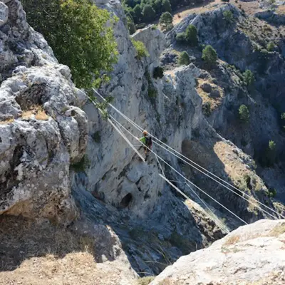 Barranquismo acuático en Cazorla por los cañones de la Cerrada del Utrero desde La Iruela, Jaén