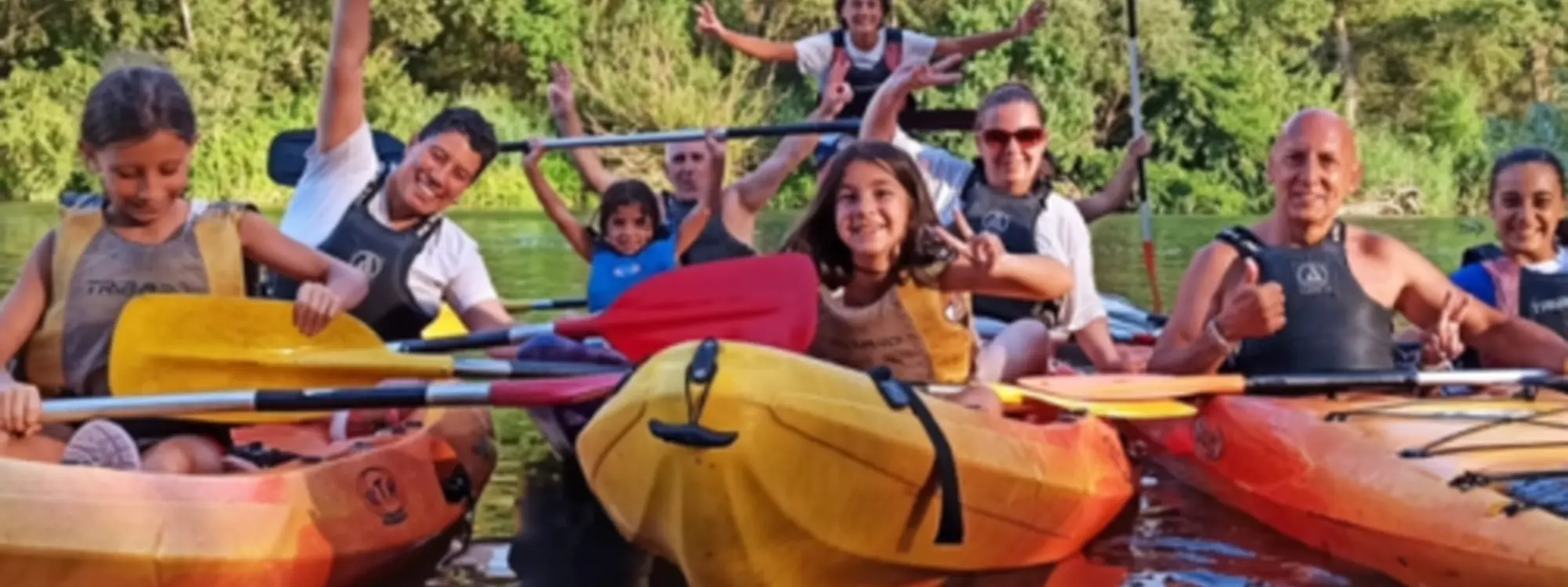 Alquiler de kayak para navegar por el río Ebro en Briñas