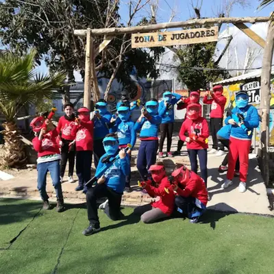 Paintball para niños (+6 años) ideal para cumpleaños en Córdoba