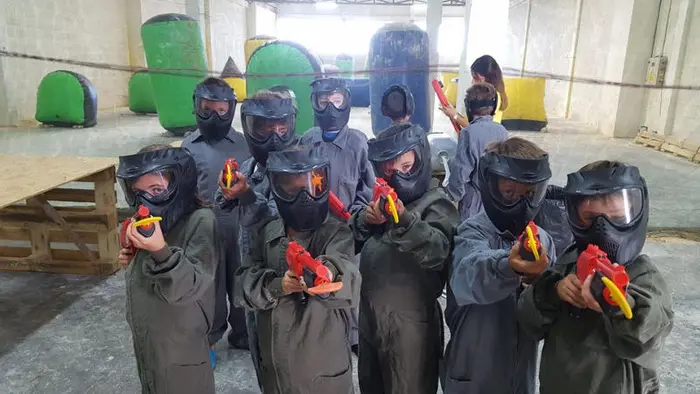 Paintball indoor para niños en Vigo