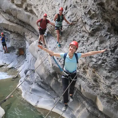 Barranquismo Furco (Intermedio) + Vía Ferrata Sorrosal (Intermedio)