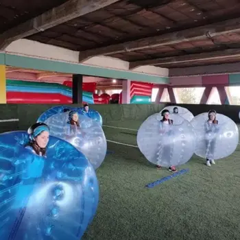 Fútbol burbuja indoor en Pelabravo