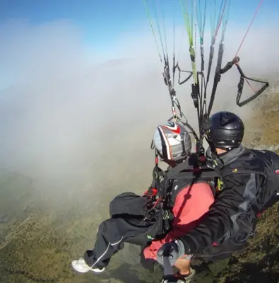 Vuelo completo en parapente biplaza en Algodonales