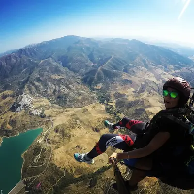 Vuelo en parapente de larga duración en Algodonales