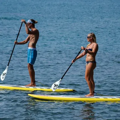 Alquiler de paddlesurf en la Playa de las Higuericas en Torre de la Horadada, Alicante