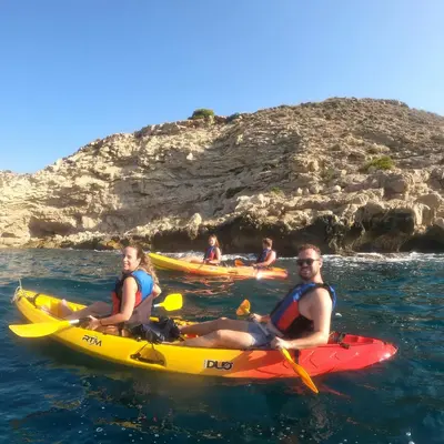 Ruta en kayak por las calas de Villajoyosa desde Playa del Torres