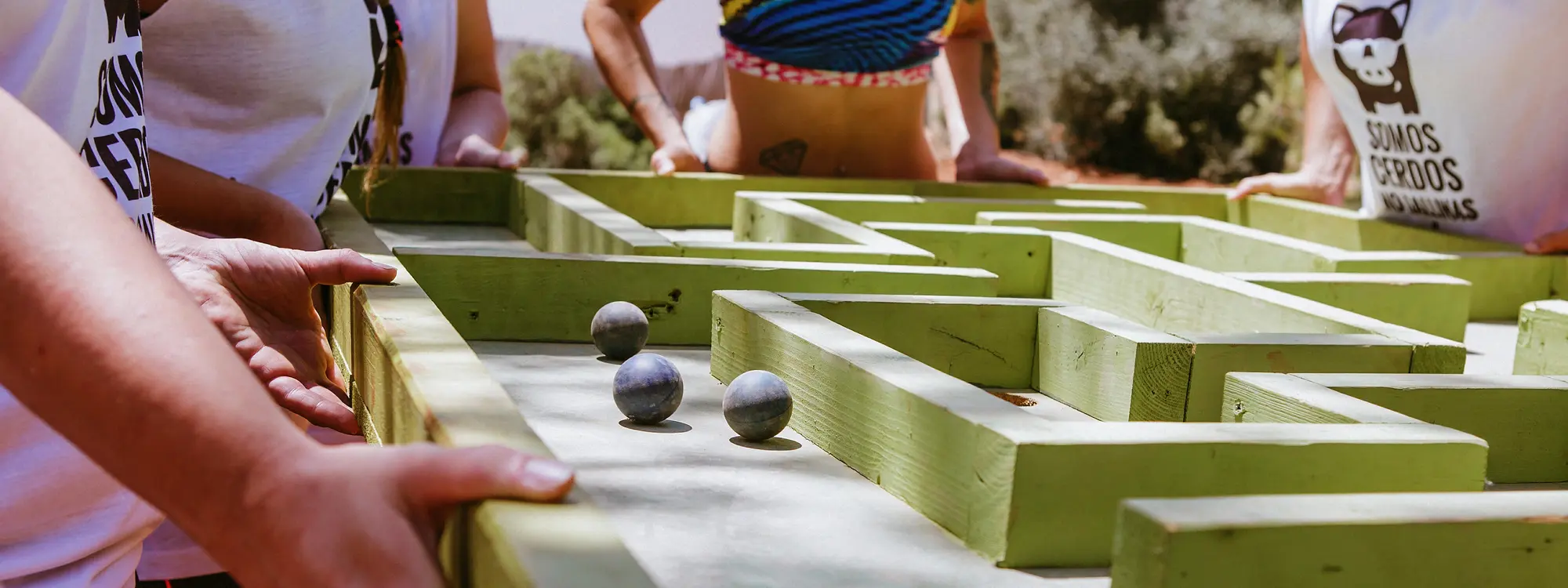 Gymkana y retos en equipo para niños en Estivella
