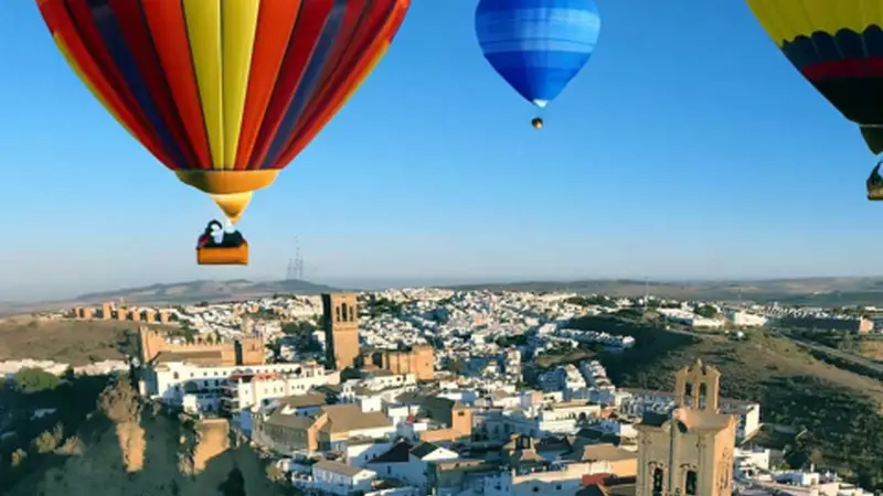 Vuelo en Globo por Arcos de la Frontera, Cádiz