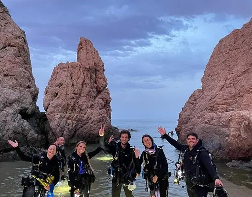 Bautismo de buceo en Tossa de Mar