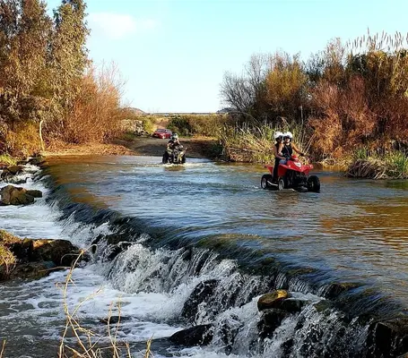 Ruta en quad de 2 horas por el Guadalhorce en Málaga