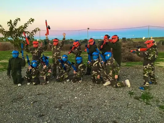 Paintball infantil con picnic en Albacete