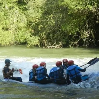Rafting familiar y de aguas bravas en el río Ebro