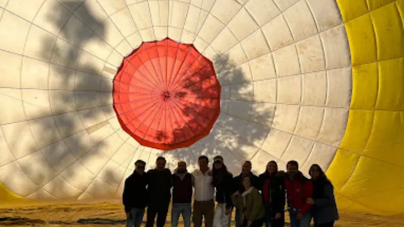 Paseo en globo Antequera por La Sierra de las Cabras y El Torcal