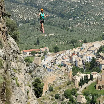 Vía Ferrata La Mocha de nivel K2-K3 desde La Iruela, Jaén