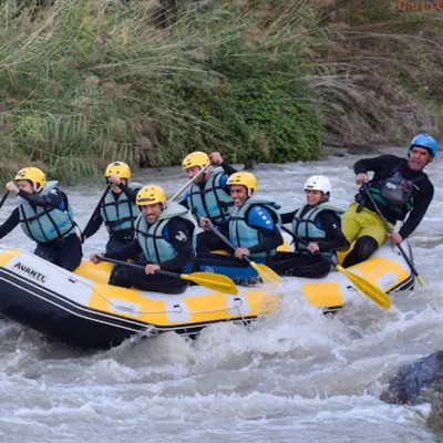 Rafting de aguas bravas por el tramo más salvaje del río Genil desde Cuevas Bajas