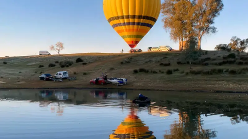 Paseo en Globo por Aljarafe y Sierra Norte, Sevilla