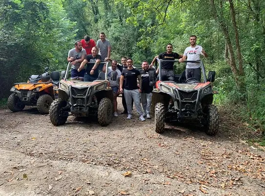 Ruta en buggy en Gijón con mirador y acantilados