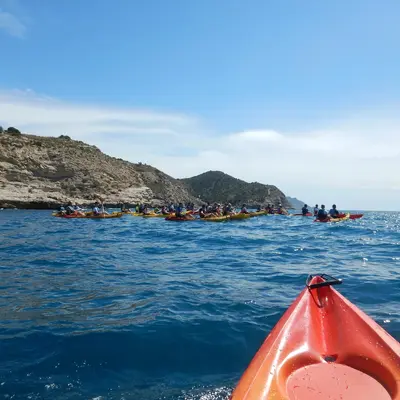 Ruta en kayak por las calas de Villajoyosa desde Playa del Torres