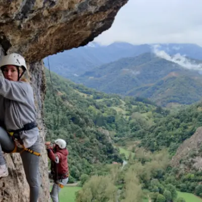 Vía Ferrata de Camaleño en Los Picos de Europa, Cantabria