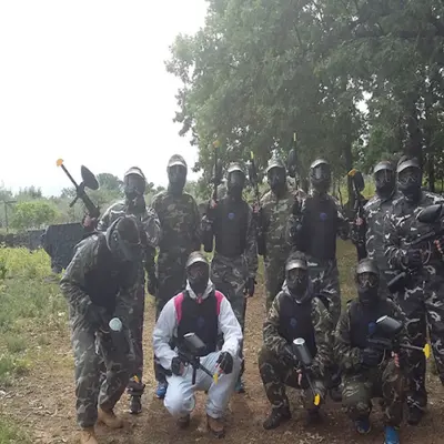 Paintball adulto en Losar de la Vera en Cáceres