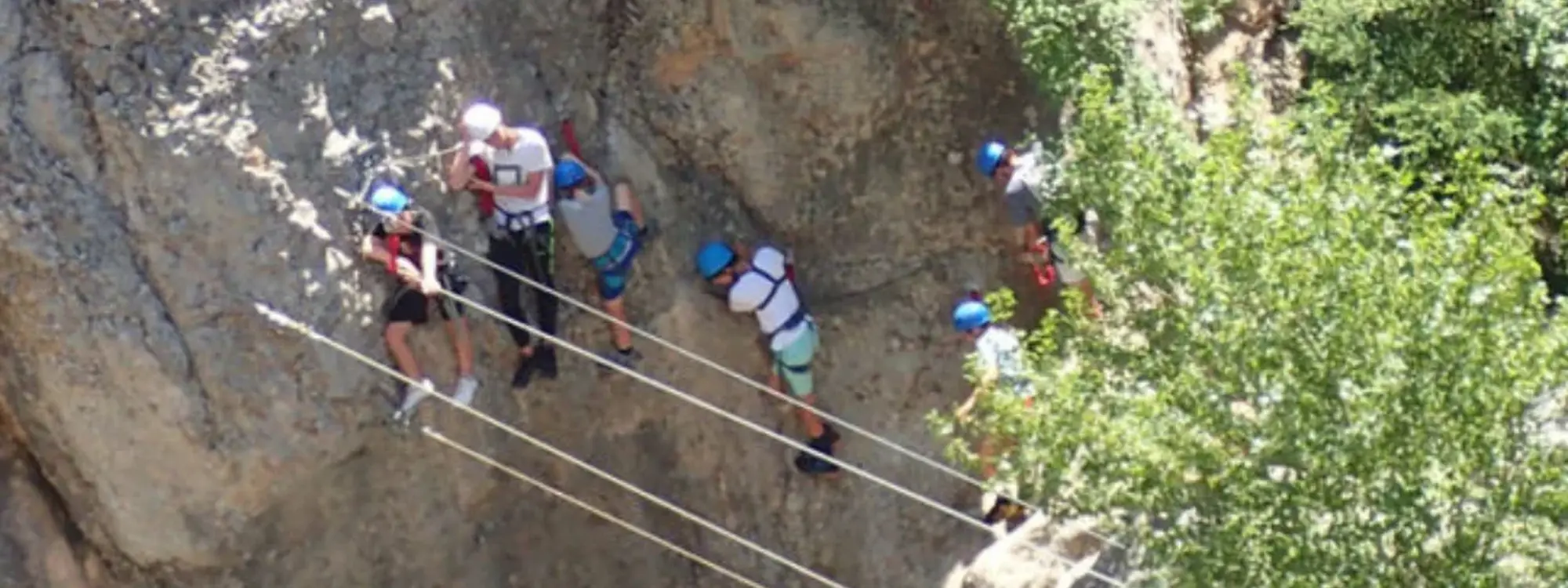 Rutas de vía ferrata de nivel II desde Murillo de Gállego, Zaragoza