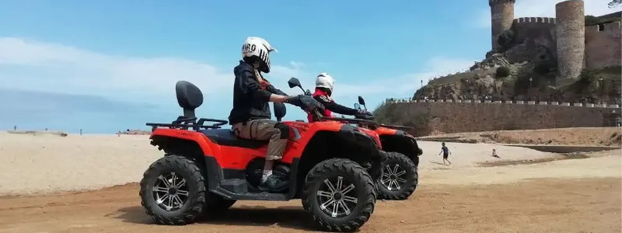 Ruta en quad al castillo de Tossa de Mar desde Lloret