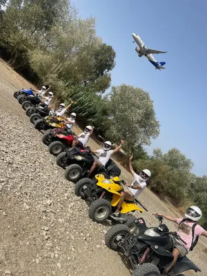 Quad tour de 3 horas por el Paraje Natural del Guadalhorce en Málaga