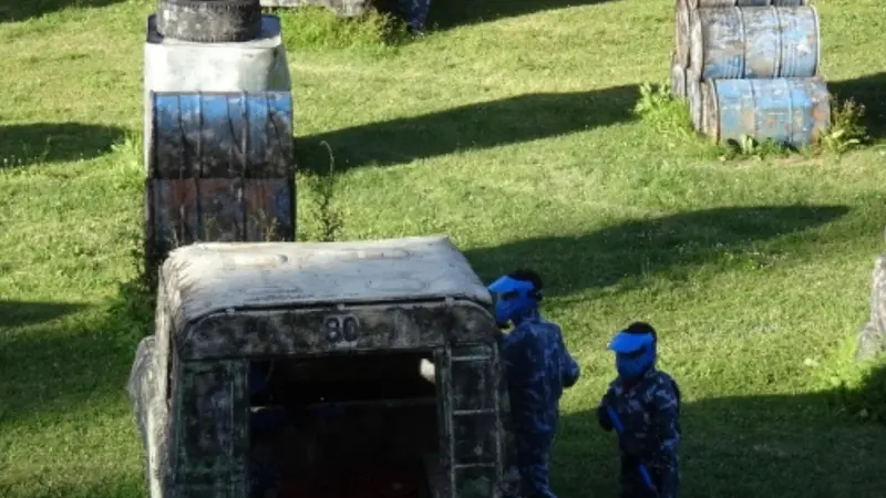 Paintball infantil en Galarreta (San Millán), Álava