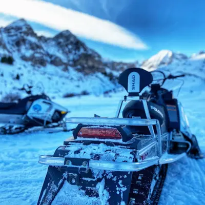 Rutas en moto de nieve en Formigal - Panticosa