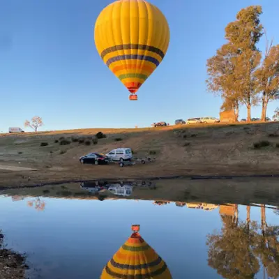 Paseo en globo Antequera por La Sierra de las Cabras y El Torcal