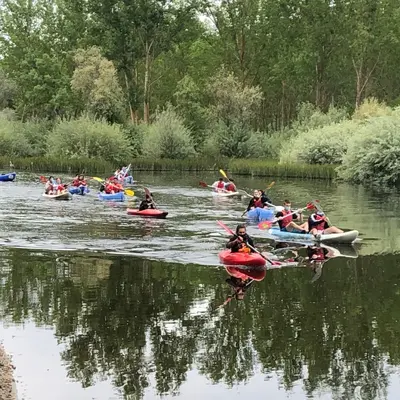 Descenso en Kayak por el río Tormes desde Huerta