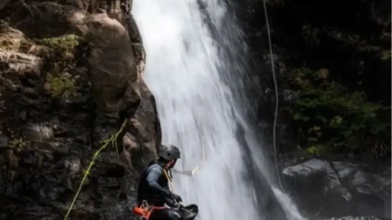 Barranco Barrosa de nivel intermedio en el Valle de Bielsa