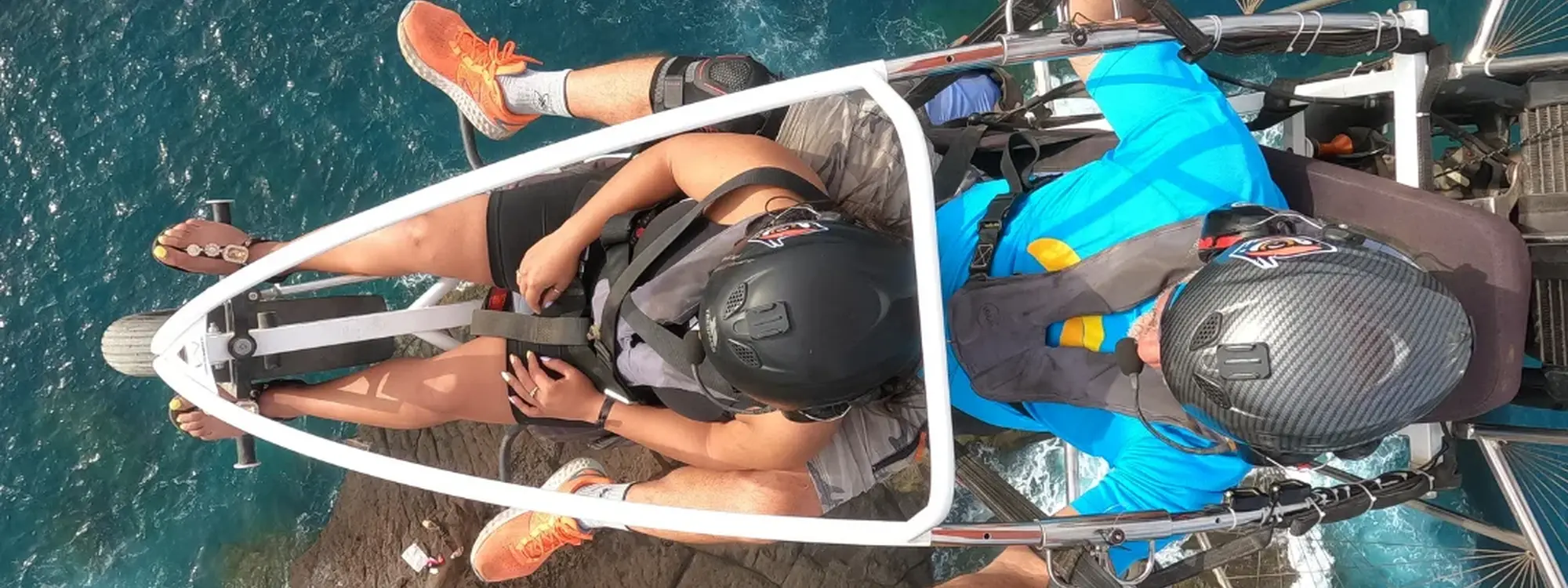 Tour aéreo en Paratrike con el campeón del mundo, Daniel Crespo, desde Adeje, Tenerife