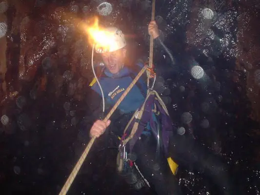Espeleobarranquismo por el Río Bedón desde Arriondas, Asturias
