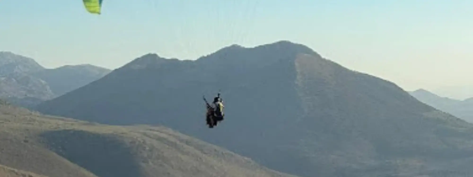 Vuelo en parapente biplaza en Loja, Granada