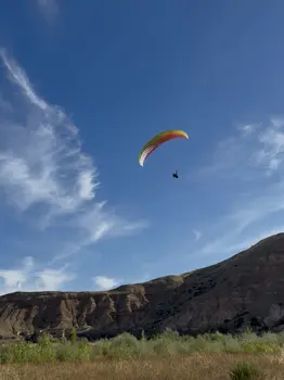 Bautismo de vuelo en parapente en La Muela de Alarilla