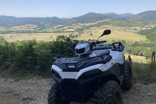 Ruta en quad en el Valle de Ultzama y el Puerto de Belate desde Arraitz-Orkin, Navarra