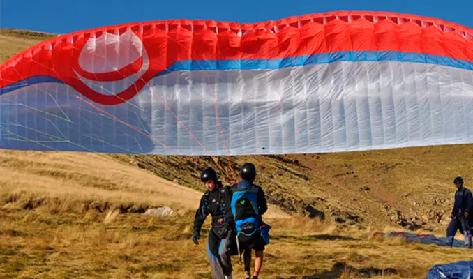 Curso de parapente iniciación en Castejón de Sos