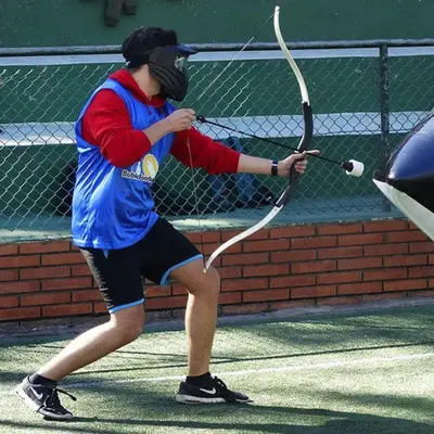 Sesión de Archery Tag desde Horta-Guinardó, Barcelona