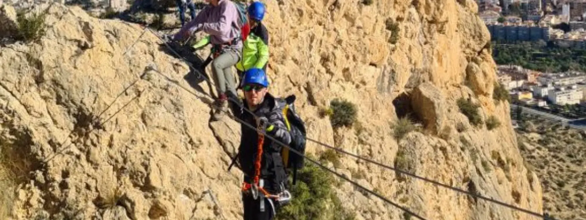 Vía ferrata del Bolón nivel iniciación-medio (K3)