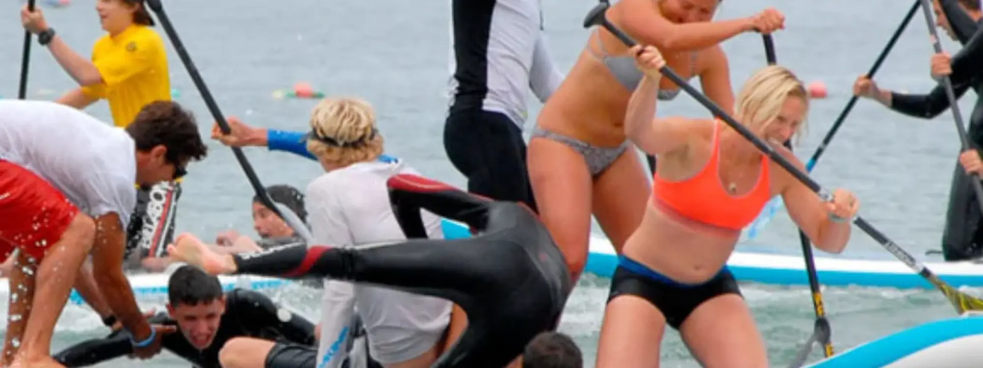 Alquiler de Big SUP (paddlesurf XXL) en la Playa de la Concha en San Sebastián, Guipúzcoa
