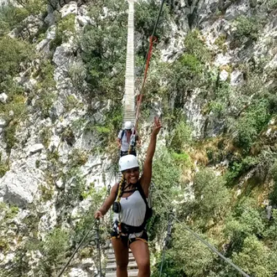 Vía Ferrata de La Hermida en Cantabria